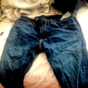 Mens Blue 34 x 30 Levi Jeans